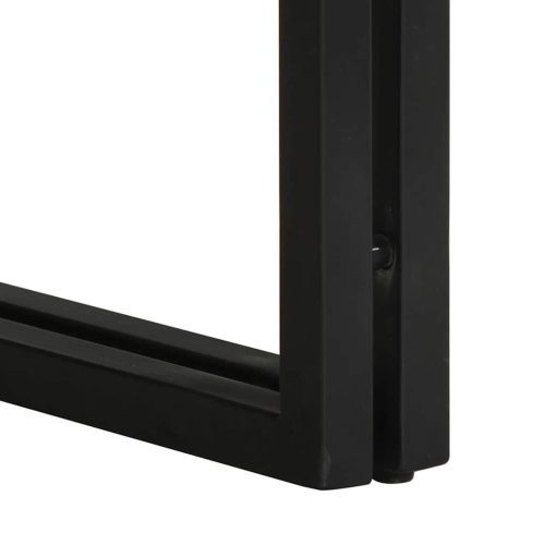  tömör akácfa dohányzóasztal 80x80x35 cm