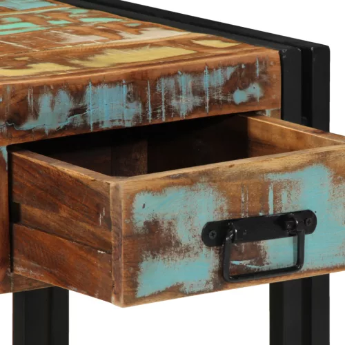  Éjjeli szekrény 40x40x50 cm Tömör fa Újrahasznosított