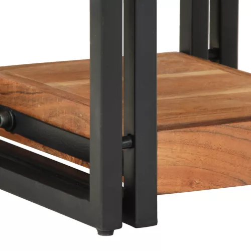  Éjjeli Szekrény 30x30x40 cm Tömör Akácfából