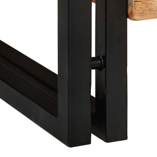  Cipőszekrény Barna 90 x 38 x 45 cm tömör újrahasznosított fa