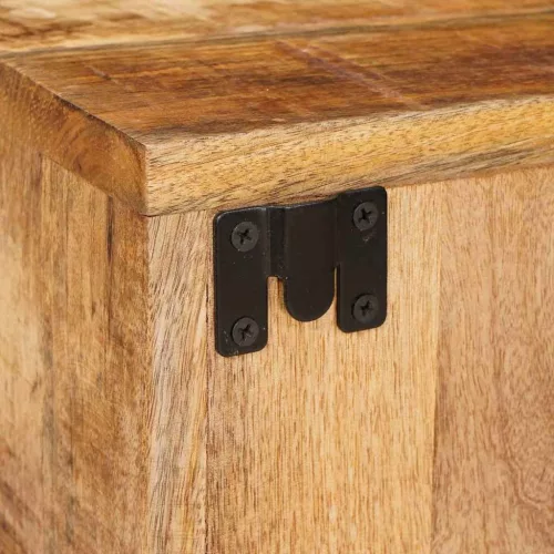  Éjjeli asztal Barna 35 x 33 x 48 cm Tömör Mangófát