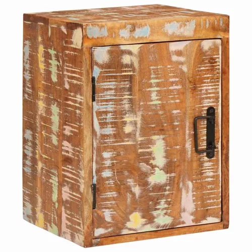  Éjjeli asztal Barna 35 x 33 x 48 cm Újrahasznosított Masszív Fa