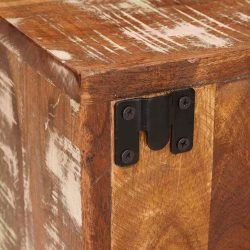  Éjjeli asztal Barna 35 x 33 x 48 cm Újrahasznosított Masszív Fa