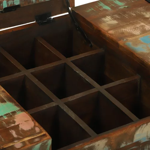  Öltözködő Tábla 90x50x75 cm Szilárd Fa Újrahasznosított