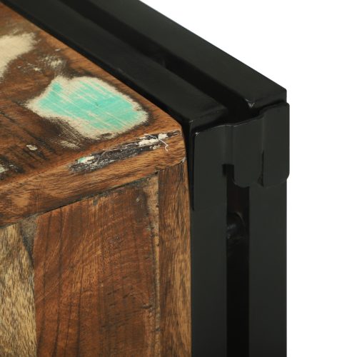  Borállvány 34.5x35x39 cm Tömör újrahasznosított fa