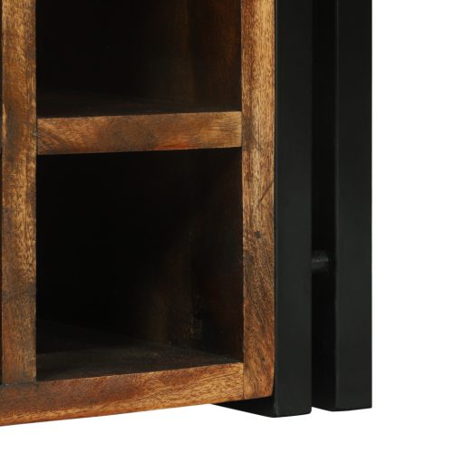  Borállvány 34.5x35x39 cm Tömör újrahasznosított fa