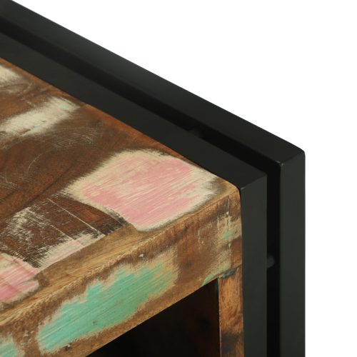  Borpolc 46x35x27.5 cm Tömör újrahasznosított fa