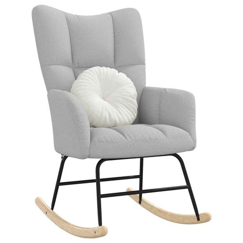  felhőszürke szövet hintaszék