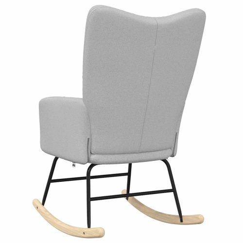  felhőszürke szövet hintaszék