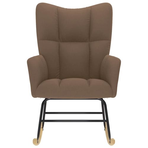  barna szövet hintaszék