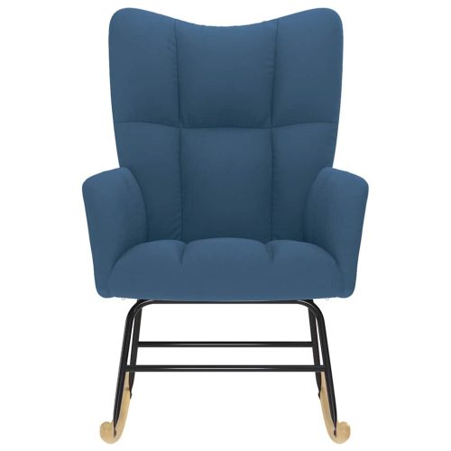  kék szövet hintaszék