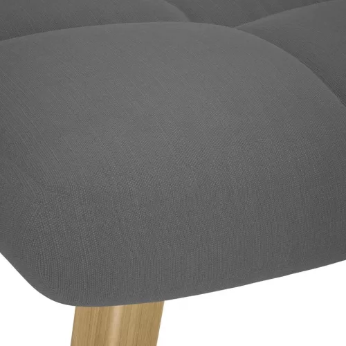  sötétszürke szövet hintaszék lábtartóval