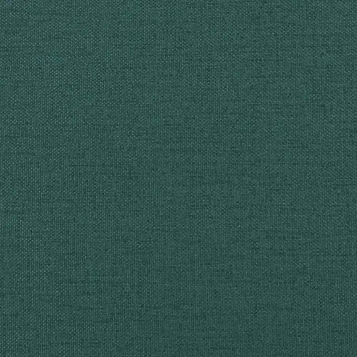  sötétzöld szövet hintaszék lábtartóval