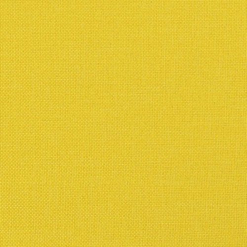  világossárga szövetből hintaszék lábtartóval