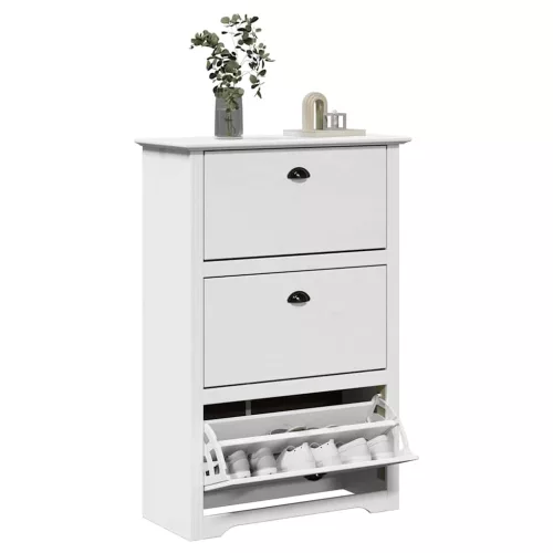  cipőállvány BODO" Fehér 80x35x118 cm"