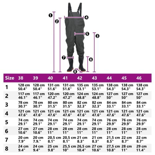  sötétzöld mellkasig érő gázlóruha csizmával 39-es