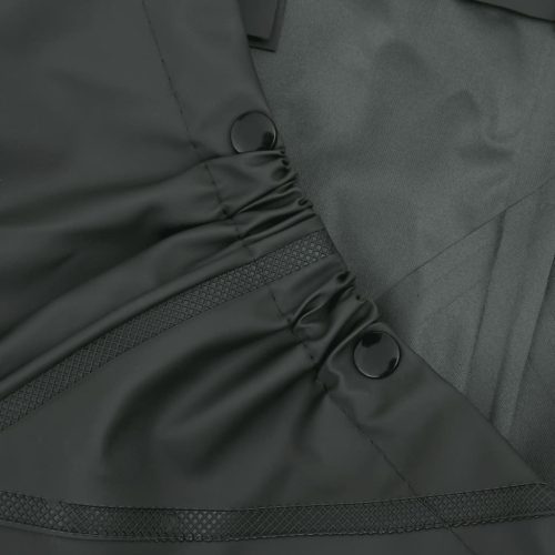  sötétzöld mellkasig érő gázlóruha csizmával 45-ös