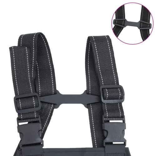  fekete mellkasig érő gázlóruha csizmával 38-as