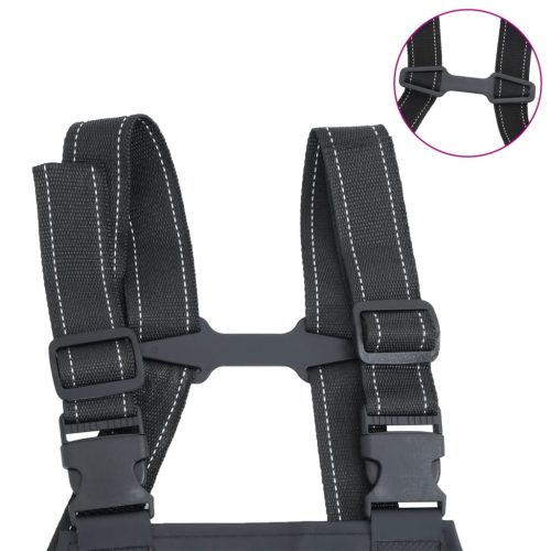  fekete mellkasig érő gázlóruha csizmával 39-es