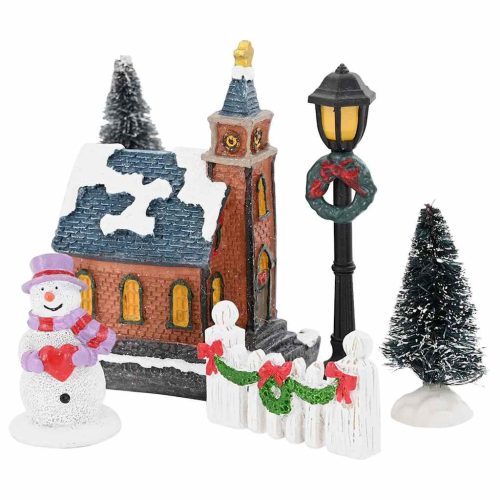  Karácsonyi Asztaldísz Sokszínű 6.5 x 9.1 cm Gyanta