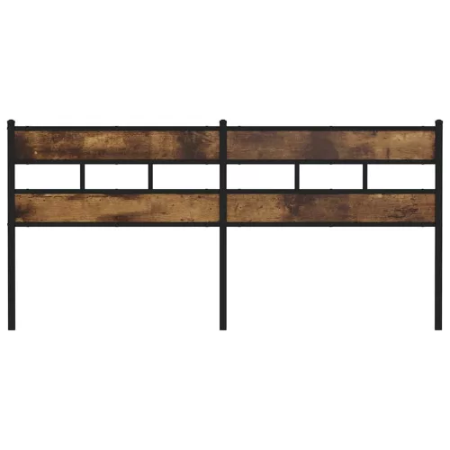  füstös tölgy színű szerelt fa és vas csere fejtámla 193 cm