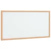  mágneses tábla tömör fenyőfa kerettel 60x30 cm