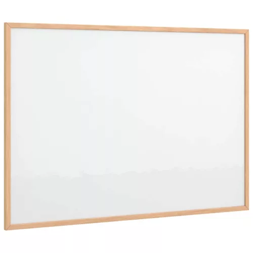  mágneses tábla tömör fenyőfa kerettel 80x55 cm