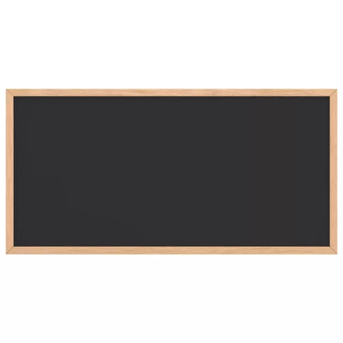  fekete krétatábla tömör fenyőfa kerettel 60x30 cm