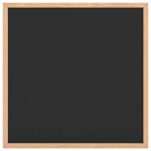  fekete krétatábla tömör fenyőfa kerettel 40x40 cm