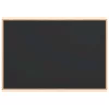  fekete krétatábla tömör fenyőfa kerettel 80x55 cm