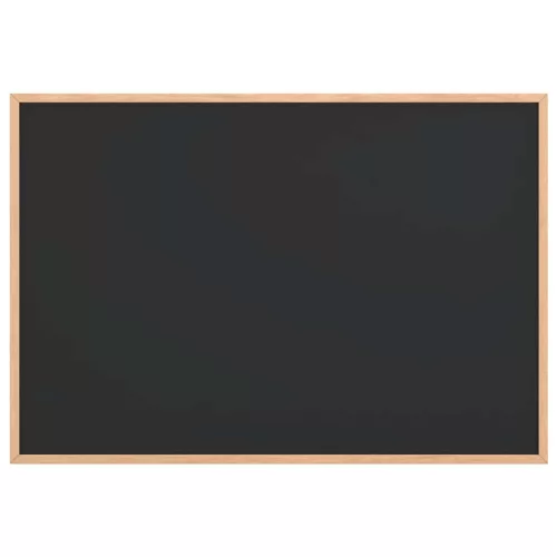  fekete krétatábla tömör fenyőfa kerettel 80x55 cm