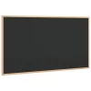  fekete krétatábla tömör fenyőfa kerettel 100 x 55 cm