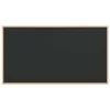 fekete krétatábla tömör fenyőfa kerettel 100 x 55 cm