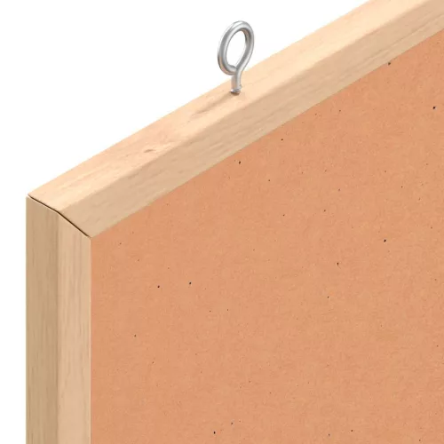  parafa tábla tömör fenyőfa kerettel 100x55 cm