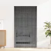  rovaros ajtófüggöny Sötétszürke 120x220 cm bambusz