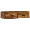  tömör újrahasznosított falra szerelhető TV-szekrény 80x30x19 cm