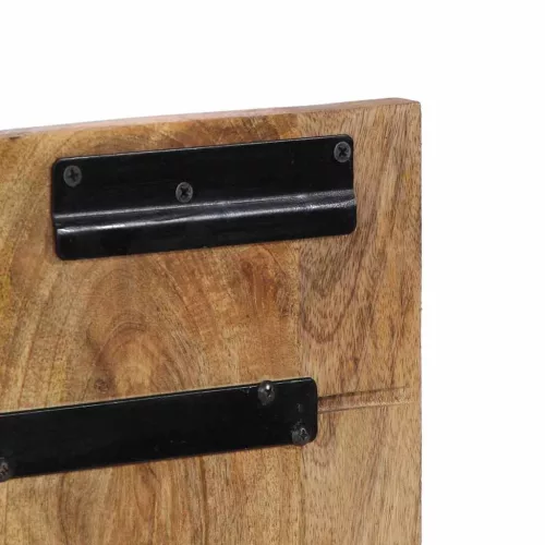  fejtámla 120 cm tömör nyers fa Mango