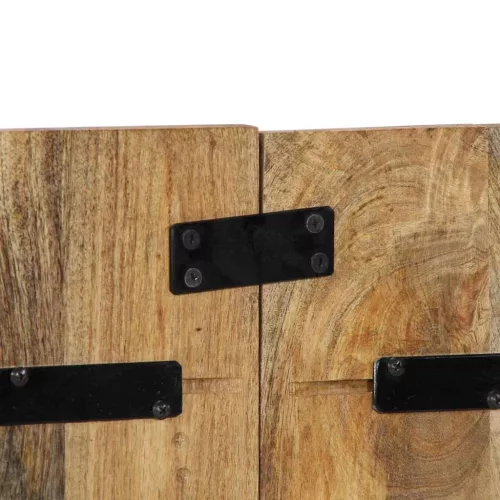  fejtámla 120 cm tömör nyers fa Mango