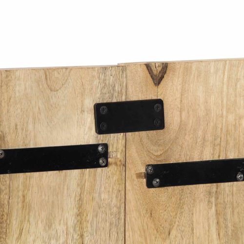  fejtámla 120 cm tömör nyers fa Mango