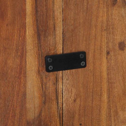  fejtámla többszínű 120 cm tömörfa, újrahasznosított, tömör fa