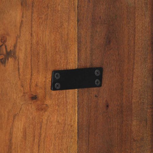  fejtámla többszínű 140 cm tömörfa, újrahasznosított, tömör fa