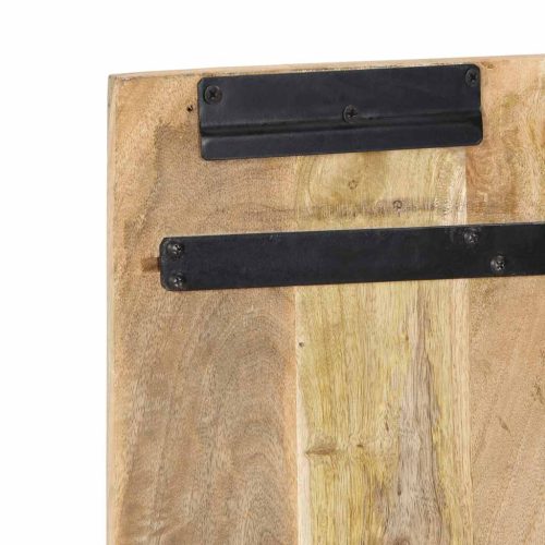  fejtámla 160 cm tömör nyers fa Mango