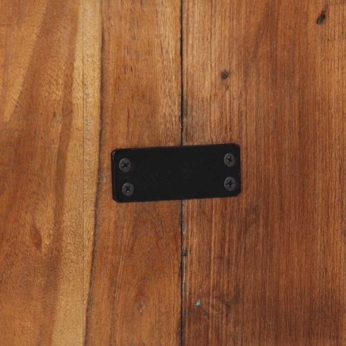  fejtámla többszínű 160 cm tömörfa, újrahasznosított fa