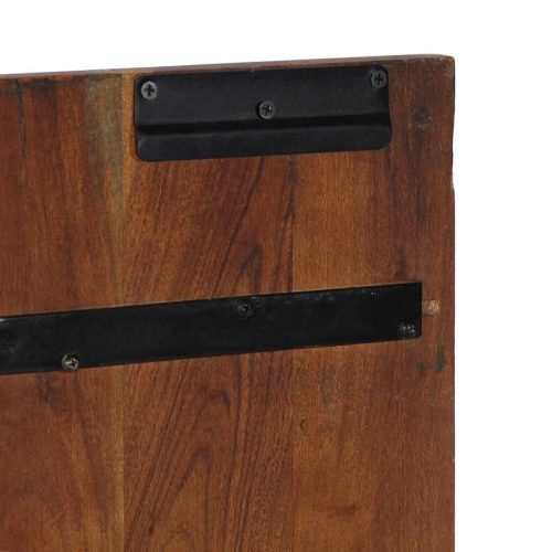  fejtámla többszínű 160 cm tömörfa, újrahasznosított fa