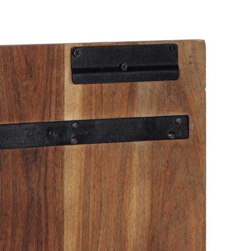  fejtámla többszínű 180 cm tömörfa, újrahasznosított fa