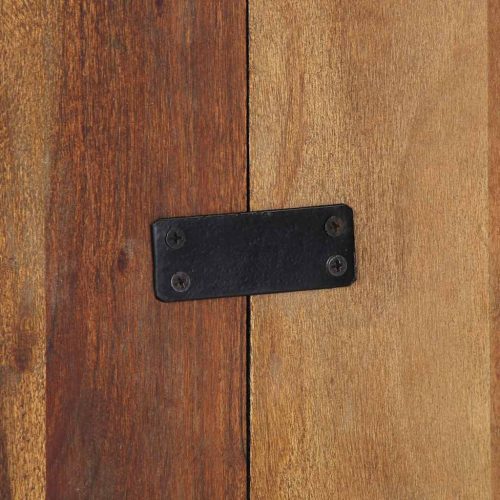  fejtámla többszínű 180 cm tömörfa, újrahasznosított fa