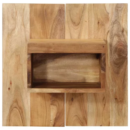  Éjjeli szekrény 50x27x50 cm tömör akácfa