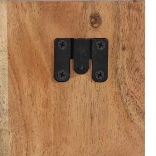  Éjjeli szekrény 60x32x80 cm tömör akácfa