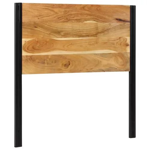  tömör fa akác és vas fejtámla 100 cm