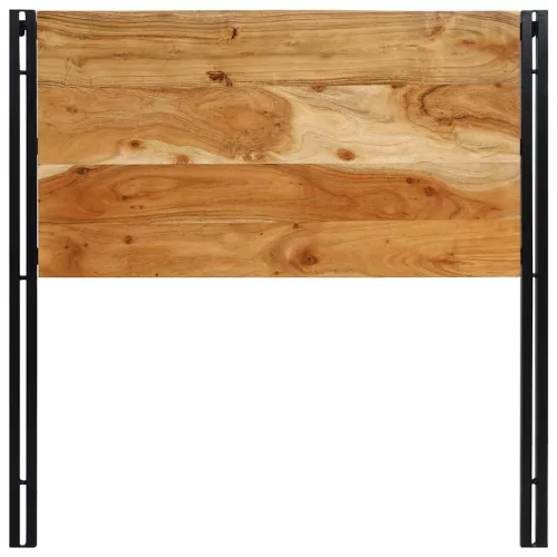  tömör fa akác és vas fejtámla 100 cm